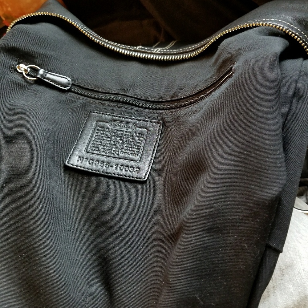 COACH black hobo - Picture 7 of 7